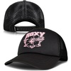 image:imageRoxy Womens Sandy Top Trucker Hat  Adjustable Summer Cap Lightweight and Breathable with Mesh BackAnthracite