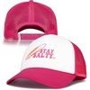 image:imageRoxy Womens Sandy Top Trucker Hat  Adjustable Summer Cap Lightweight and Breathable with Mesh BackPink Tide