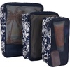 image:imageRoxy Womens Small Storage Case  Organizer  Travel  Makeup Bag  Accessories Traveling Pretty  OceansidePacking Cube  Oceanside