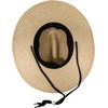 image:imageRoxy Womens Woven Straw Hat  Wide Brim  Adjustable  Sun Protection  Beach  Vacation  NaturalPalm Tree Punch  Black