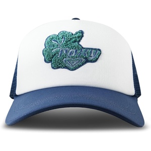 image:imageRoxy Womens Island Ride Trucker Hat  Adjustable Summer Cap Lightweight and Breathable with Mesh BackDutch Blue