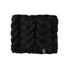 image:imageRoxy Womens Winter Collar  Chunky Knit Neck Warmer with Hydrosmart Technology Polar Fleece Lining  ButtercreamBlack