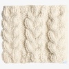 image:imageRoxy Womens Winter Collar  Chunky Knit Neck Warmer with Hydrosmart Technology Polar Fleece Lining  ButtercreamButtercream