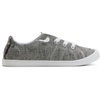 image:imageRoxy Womens Bayshore Canvas Slipon SneakerBlack Linen Canvas