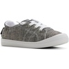 image:imageRoxy Womens Bayshore Canvas Slipon SneakerDark Grey