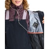 image:imageRoxy Womens Lunalite Goretex 3 Layer Ski Jacket  30k Waterproof Highperformance Snowboard Shell With Adjustable HoodNirvana
