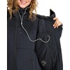 image:imageRoxy Womens Purelines Goretex Stretch Ski Jacket  20k Waterproof 2 Layer Shell Cohaesive Hood SystemBlack