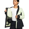 image:imageRoxy Womens Purelines Goretex Stretch Ski Jacket  20k Waterproof 2 Layer Shell Cohaesive Hood SystemButterfly