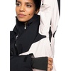 image:imageRoxy Womens Purelines Goretex Stretch Ski Jacket  20k Waterproof 2 Layer Shell Cohaesive Hood SystemPink Salt
