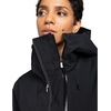 image:imageRoxy Womens Purelines Goretex Stretch Ski Jacket  20k Waterproof 2 Layer Shell Cohaesive Hood SystemPink Salt