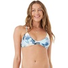 image:imageRoxy Womens Reversible Bikini Top  UPF 50 QuickDry Removable Pads Swimsuit Top Surf amp BeachwearBlue