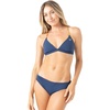 image:imageRoxy Womens Reversible Bikini Top  UPF 50 QuickDry Removable Pads Swimsuit Top Surf amp BeachwearNavy