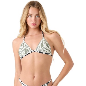 image:imageRoxy Womens Reversible Bikini Top  UPF 50 QuickDry Removable Pads Swimsuit Top Surf amp BeachwearBlack Mix