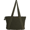 image:imageRoxy Womens Beach Tote Bag  Travel  Vacation  Straw  Lightweight  BreathableChips and Guacamole  Oil Green