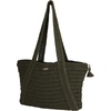 image:imageRoxy Womens Beach Tote Bag  Travel  Vacation  Straw  Lightweight  BreathableChips and Guacamole  Oil Green
