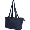 image:imageRoxy Womens Beach Tote Bag  Travel  Vacation  Straw  Lightweight  BreathableChips and Guacamole  Vintage Indigo