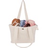 image:imageRoxy Womens Beach Tote Bag  Travel  Vacation  Straw  Lightweight  BreathableEgret