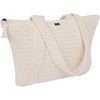image:imageRoxy Womens Beach Tote Bag  Travel  Vacation  Straw  Lightweight  BreathableEgret