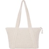 image:imageRoxy Womens Beach Tote Bag  Travel  Vacation  Straw  Lightweight  BreathableEgret