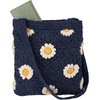image:imageRoxy Womens Beach Tote Bag  Travel  Vacation  Straw  Lightweight  BreathableWandering Beach  Vintage Indigo