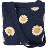 image:imageRoxy Womens Beach Tote Bag  Travel  Vacation  Straw  Lightweight  BreathableWandering Beach  Vintage Indigo