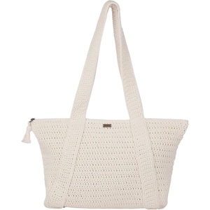 image:imageRoxy Womens Beach Tote Bag  Travel  Vacation  Straw  Lightweight  BreathableEgret