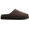 image:imageRoxy Womens Kahiki FleeceLined Slipper ClogSuede Brown