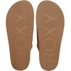 image:imageRoxy Womens Kahiki FleeceLined Slipper ClogSuede Tan